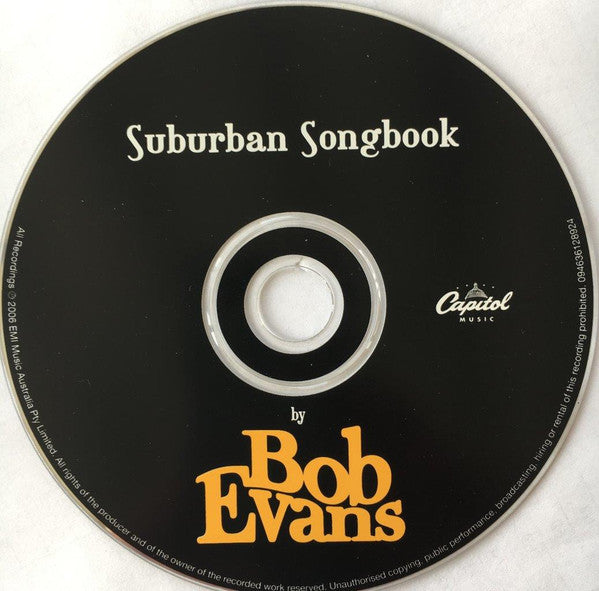 Bob Evans (2) : Suburban Songbook (CD, Album + DVD + Dlx)