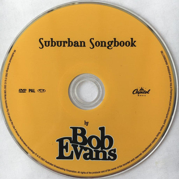 Bob Evans (2) : Suburban Songbook (CD, Album + DVD + Dlx)