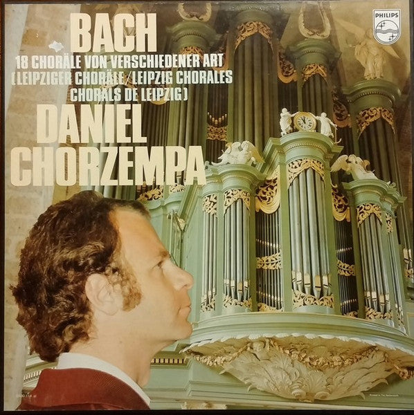 Bach* - Daniel Chorzempa : Achtzehn Choräle Von Verschiedener Art (Leipziger Choräle = Leipzig Chorales = Chorals De Leipzig) (2xLP, Box)