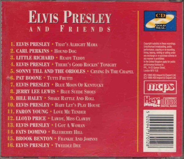 Various : Elvis Presley And Friends (CD, Comp)