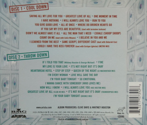 Whitney Houston : The Greatest Hits (2xCD, Comp)
