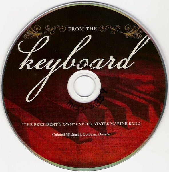 U.S. Marine Band, Michael J. Colburn : From The Keyboard (CD)