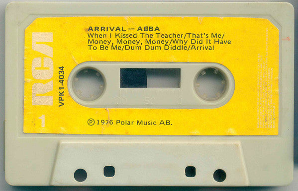 ABBA : Arrival (Cass, Album, Yel)