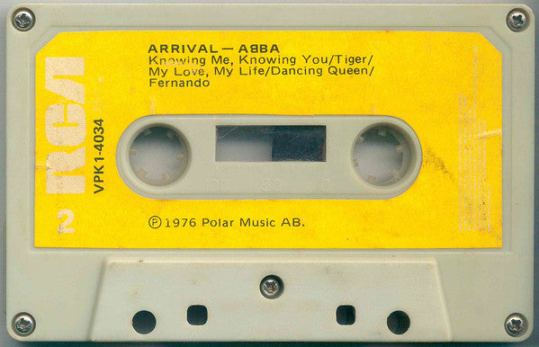 ABBA : Arrival (Cass, Album, Yel)