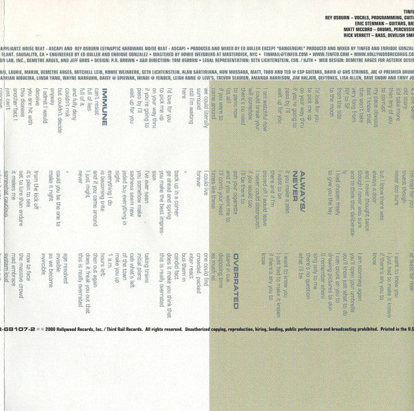 Tinfed : Tried + True (CD, Album)