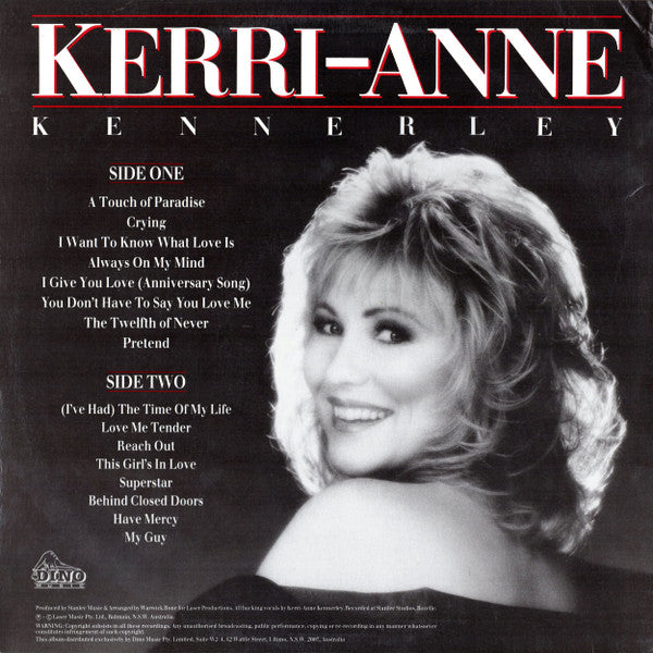 Kerri-Anne Kennerley : Kerri-Anne (LP, Album)