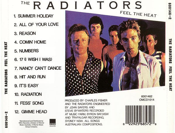 The Radiators (2) : Feel The Heat (CD, Album)