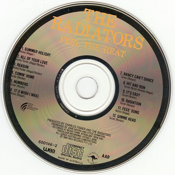 The Radiators (2) : Feel The Heat (CD, Album)