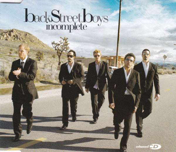 Backstreet Boys : Incomplete (CD, Single, Enh)