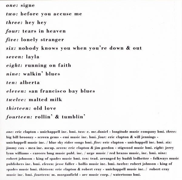 Eric Clapton : Unplugged (CD, Album)