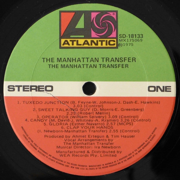 The Manhattan Transfer : The Manhattan Transfer (LP, Album)