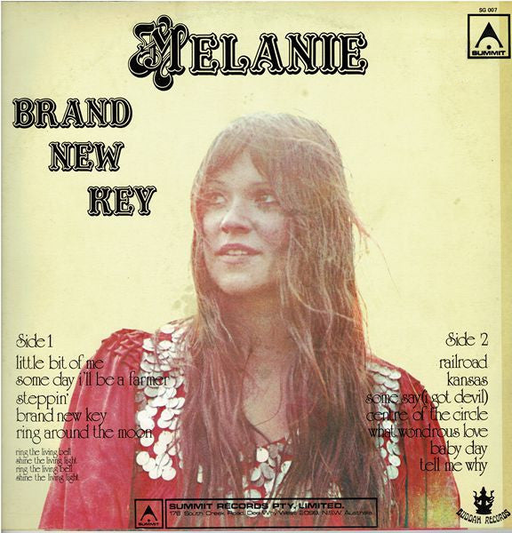 Melanie (2) : Brand New Key (LP, Album, RE)