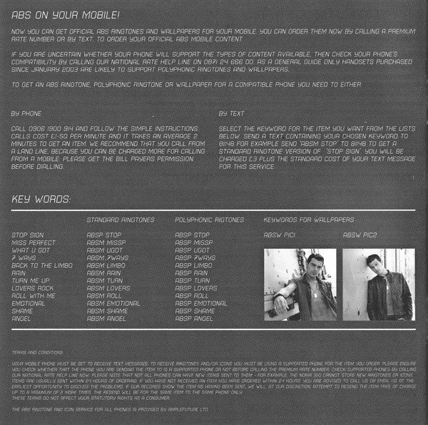 Abs (3) : Abstract Theory (CD, Album, Copy Prot.)
