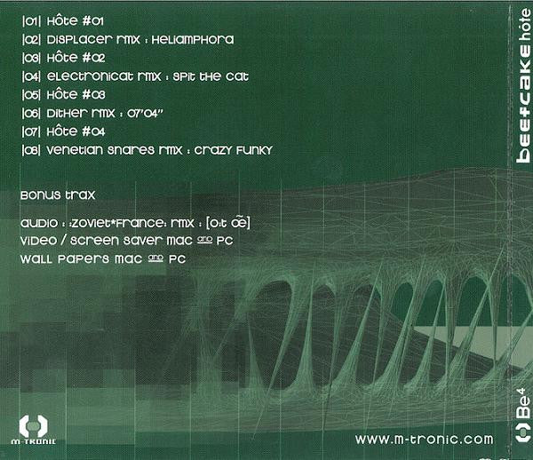 Beefcake : Hôte (CD, EP, Enh, Ltd)