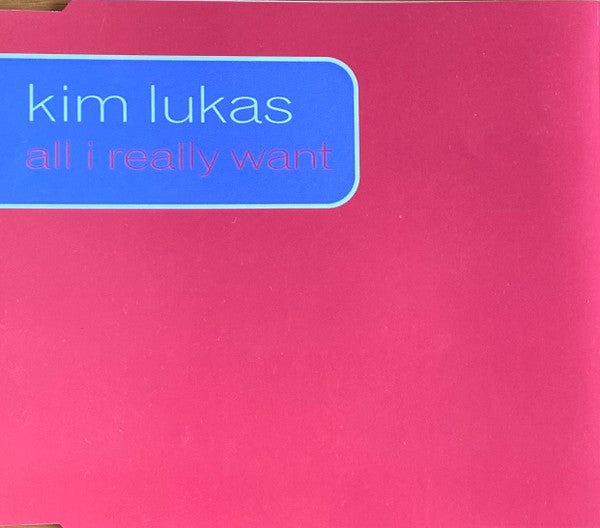 Kim Lukas : All I Really Want (CD, Single)