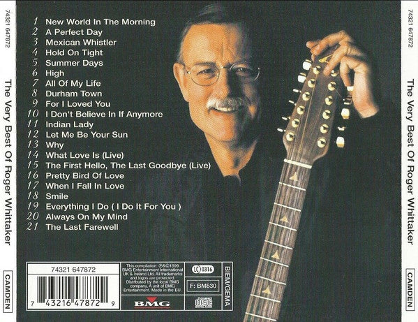 Roger Whittaker : All Of My Life (The Very Best Of Roger Whittaker) (CD, Comp)
