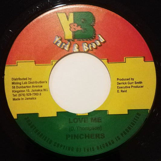 Pinchers / Terry Ganzee* : Love Me / Try My Best (7")