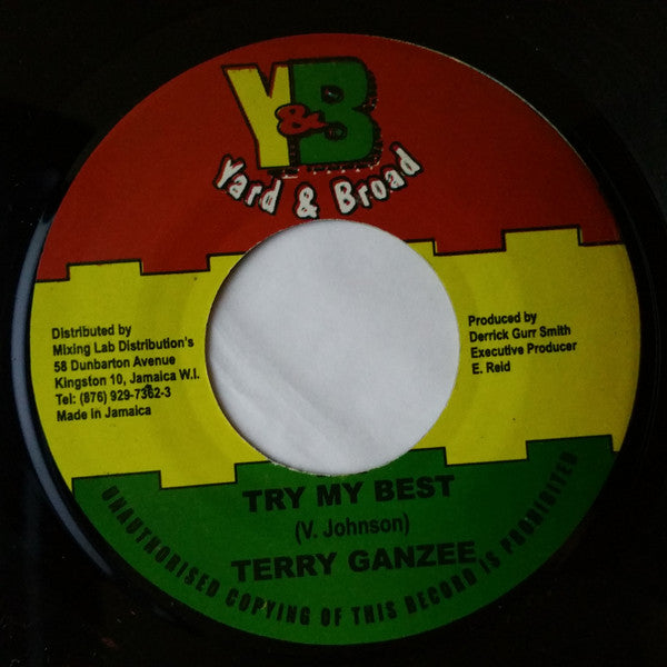 Pinchers / Terry Ganzee* : Love Me / Try My Best (7")
