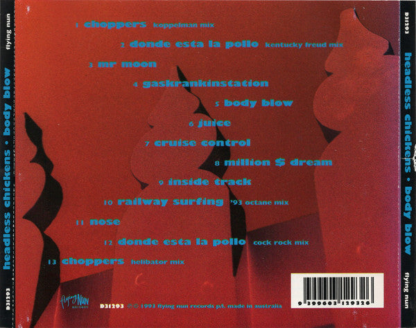 Headless Chickens : Body Blow (CD, Album + CD, Comp, Bon)