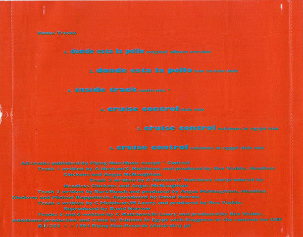 Headless Chickens : Body Blow (CD, Album + CD, Comp, Bon)