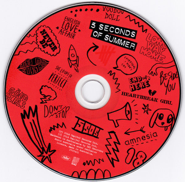 5 Seconds Of Summer : 5 Seconds Of Summer  (CD, Album, Dlx)