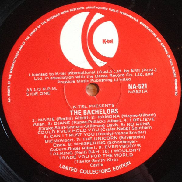 The Bachelors : 20 Greatest Hits (LP, Comp)