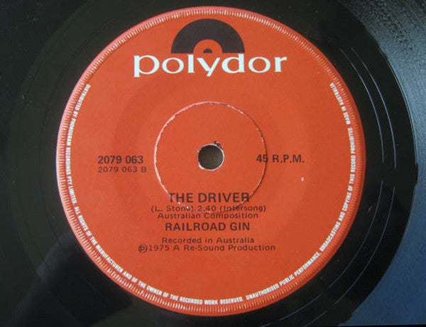 Railroad Gin : You Told The World (7")