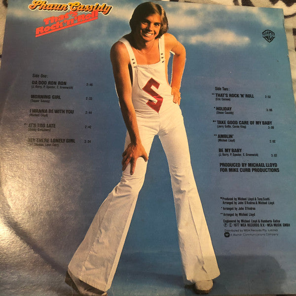 Shaun Cassidy : That's Rock 'N' Roll (LP, Album)