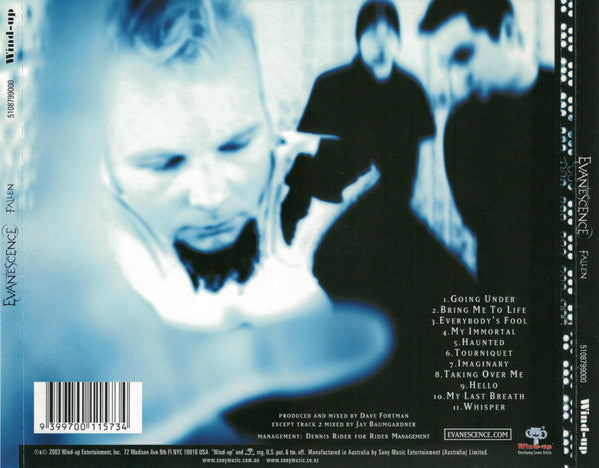 Evanescence : Fallen (CD, Album)