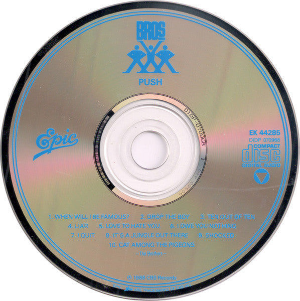Bros : Push (CD, Album)