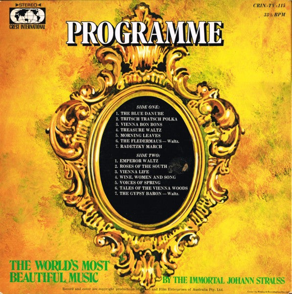 Johann Strauss Jr., The Symphony Orchestra Of Vienna, Alfred Scholz : 150 Years Of Strauss (LP, Gat)