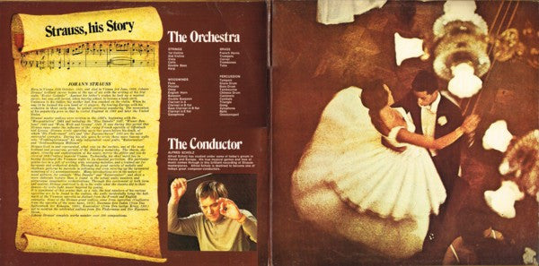 Johann Strauss Jr., The Symphony Orchestra Of Vienna, Alfred Scholz : 150 Years Of Strauss (LP, Gat)