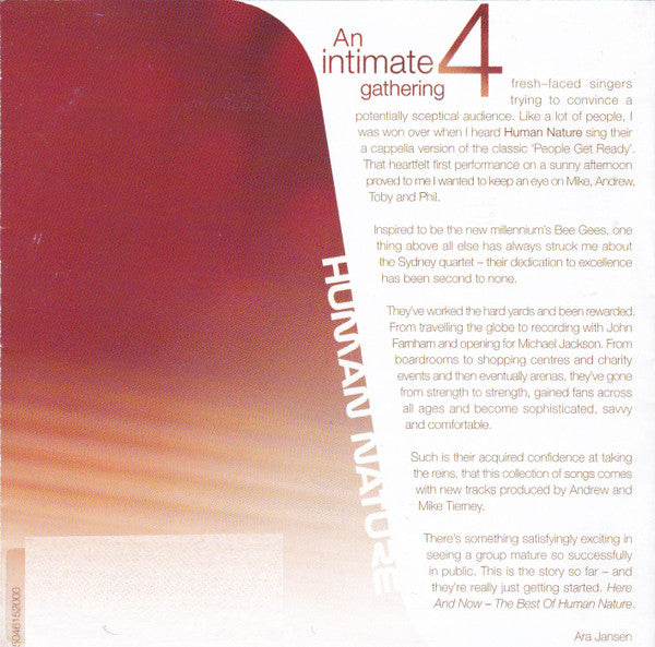 Human Nature : Here And Now: The Best Of Human Nature (CD, Comp, RM)