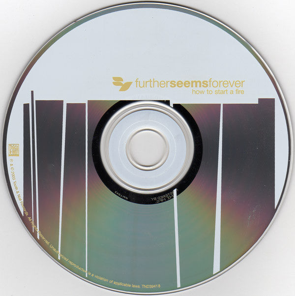 Further Seems Forever : How To Start A Fire (CD, Album)