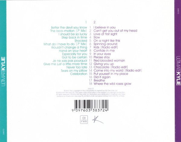 Kylie* : Ultimate Kylie (2xCD, Comp)