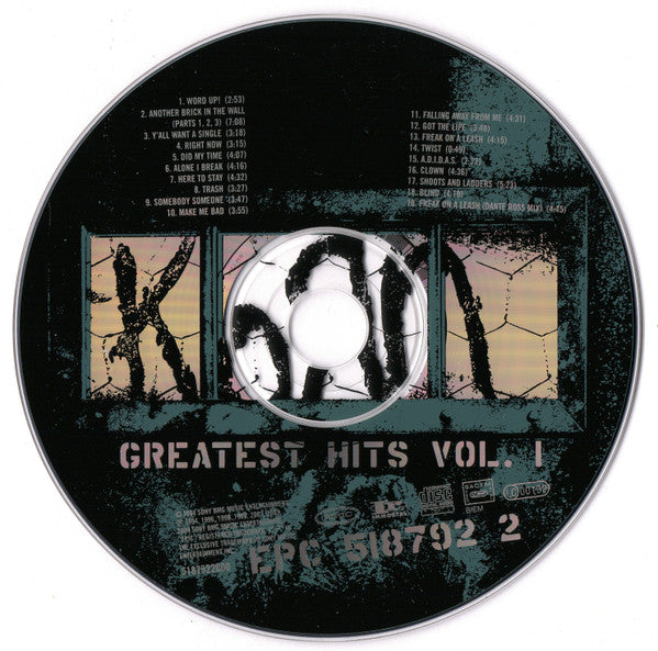 Korn : Greatest Hits Vol. 1 (CD, Comp)