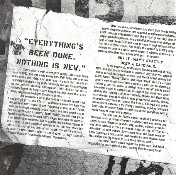 Korn : Greatest Hits Vol. 1 (CD, Comp)