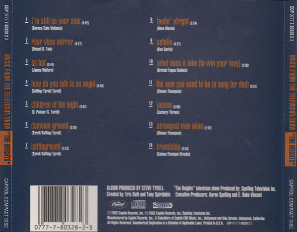The Heights :  Music From The Television Show "The Heights"  (CD, Album)