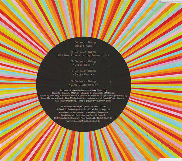 Basement Jaxx : Do Your Thing (CD, Maxi)