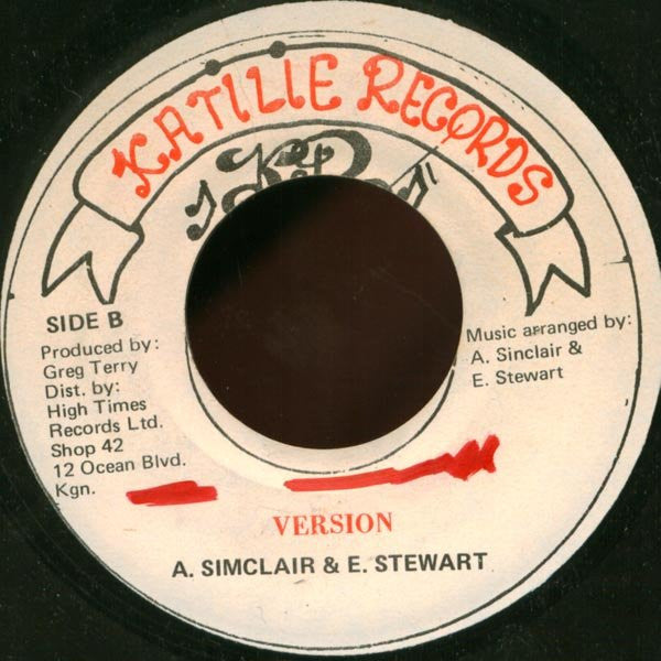 Paula Hill & The Katilies : On The Beach (7")