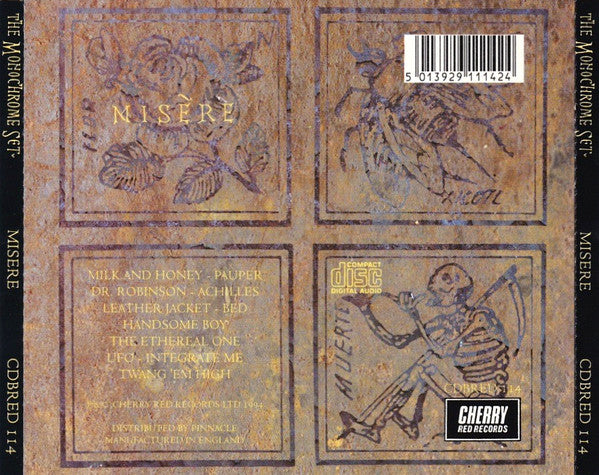 The Monochrome Set : Misère (CD)