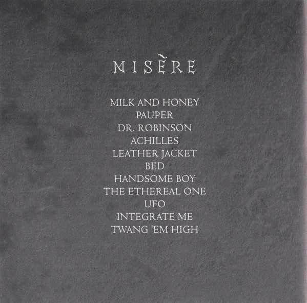 The Monochrome Set : Misère (CD)