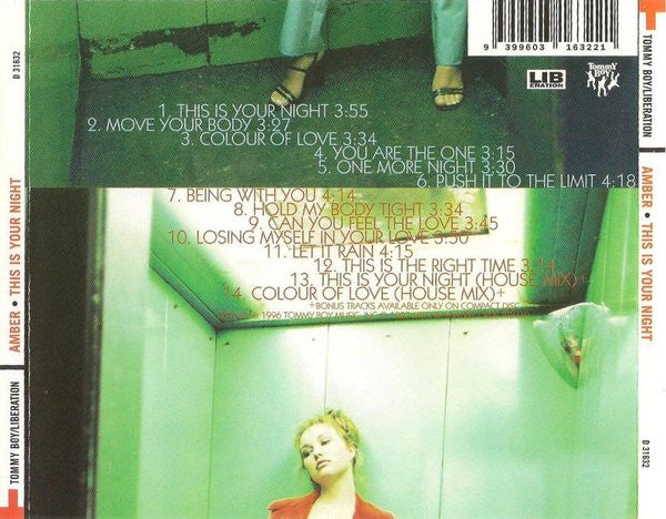 Amber : This Is Your Night (CD, Album)