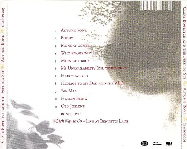 Clare Bowditch & The Feeding Set : Autumn Bone (CD, Album + DVD-V)