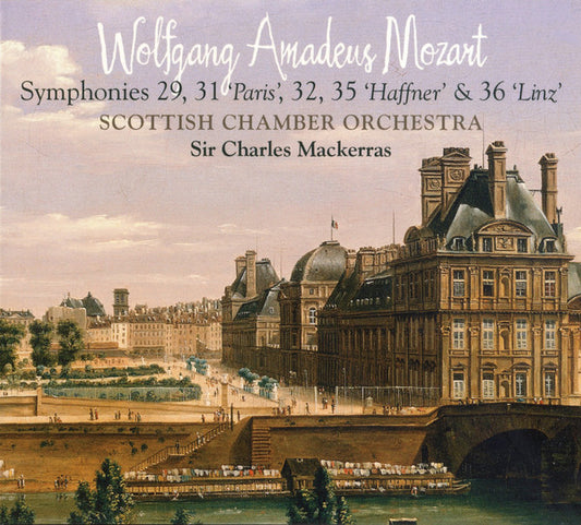 Wolfgang Amadeus Mozart - Scottish Chamber Orchestra, Sir Charles Mackerras : Symphonies 29, 31 'Paris', 32, 35 'Haffner' & 36 'Linz' (2xSACD, Hybrid, Multichannel, Album, HDC)