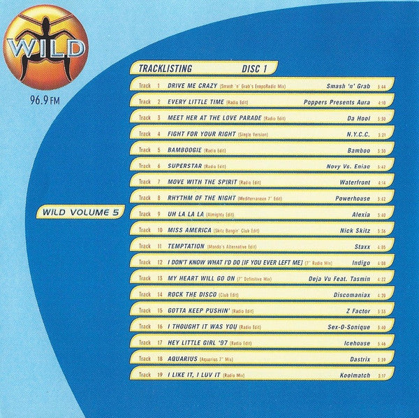 Various : Wild Volume 5 (2xCD, Comp)