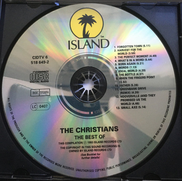The Christians : The Best Of The Christians (CD, Comp)