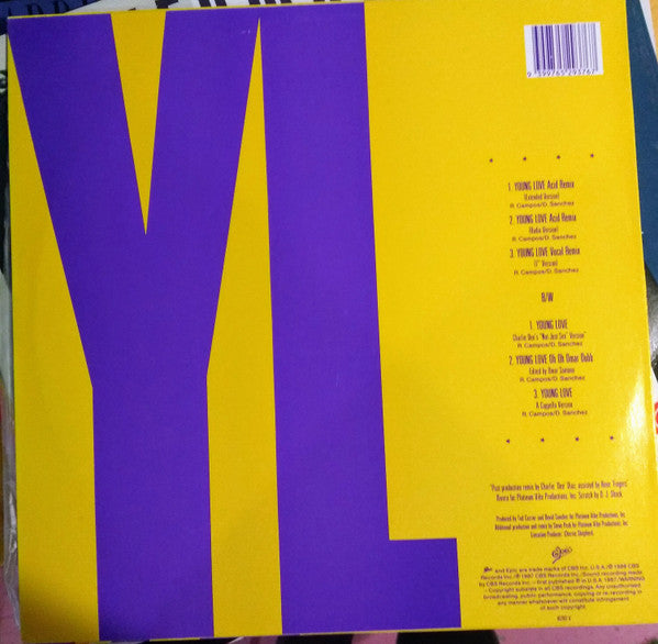 Tony Terry : Young Love (12")