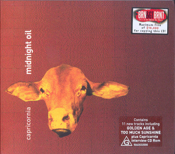 Midnight Oil : Capricornia (CD, Album, Enh, Dig)