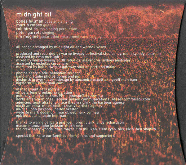 Midnight Oil : Capricornia (CD, Album, Enh, Dig)